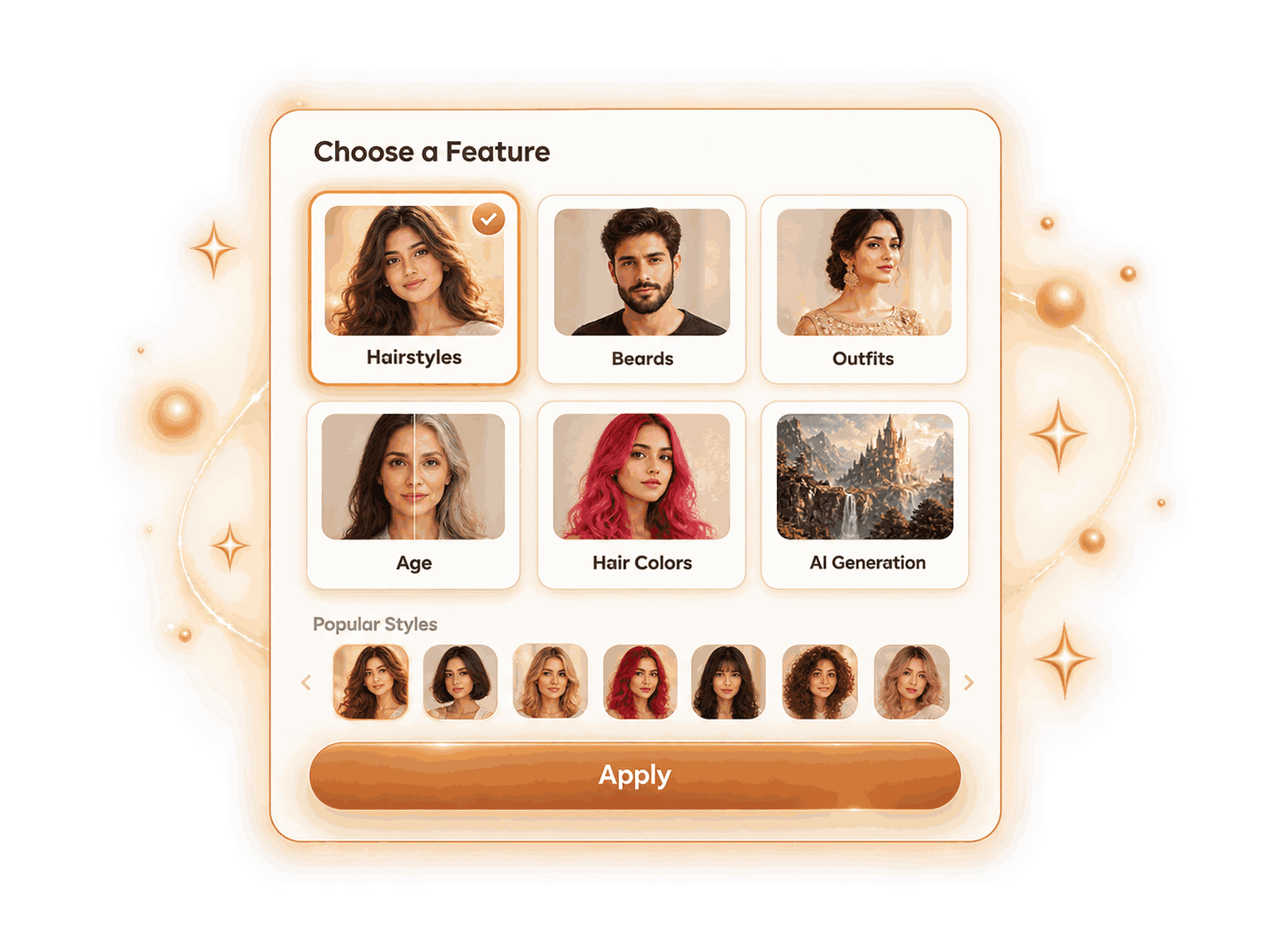 Choose transformation interface